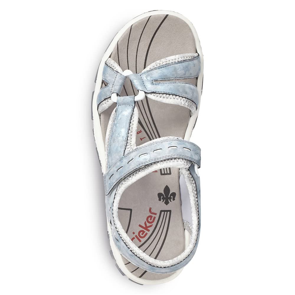 Rieker Damen Klassische Sandalen 68879, Frauen Sandalen