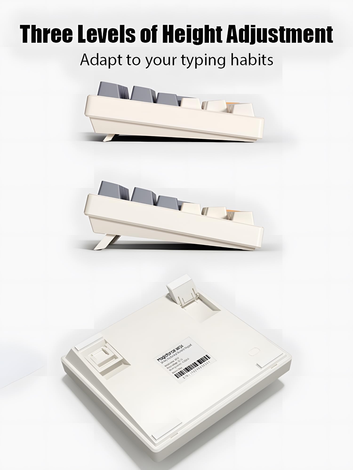 VIA Clavier numérique macro RVB, 34 touches, pavé numérique programmable, pavé numérique mécanique filaire avec remplaçable à chaud, capuchons de touches PBT pour bureau, travail de table, jeux