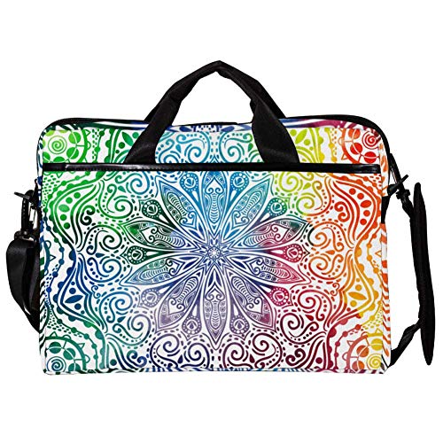 Sac à bandoulière coloré Mandala idéal pour vos déplacements professionnels et vos cours