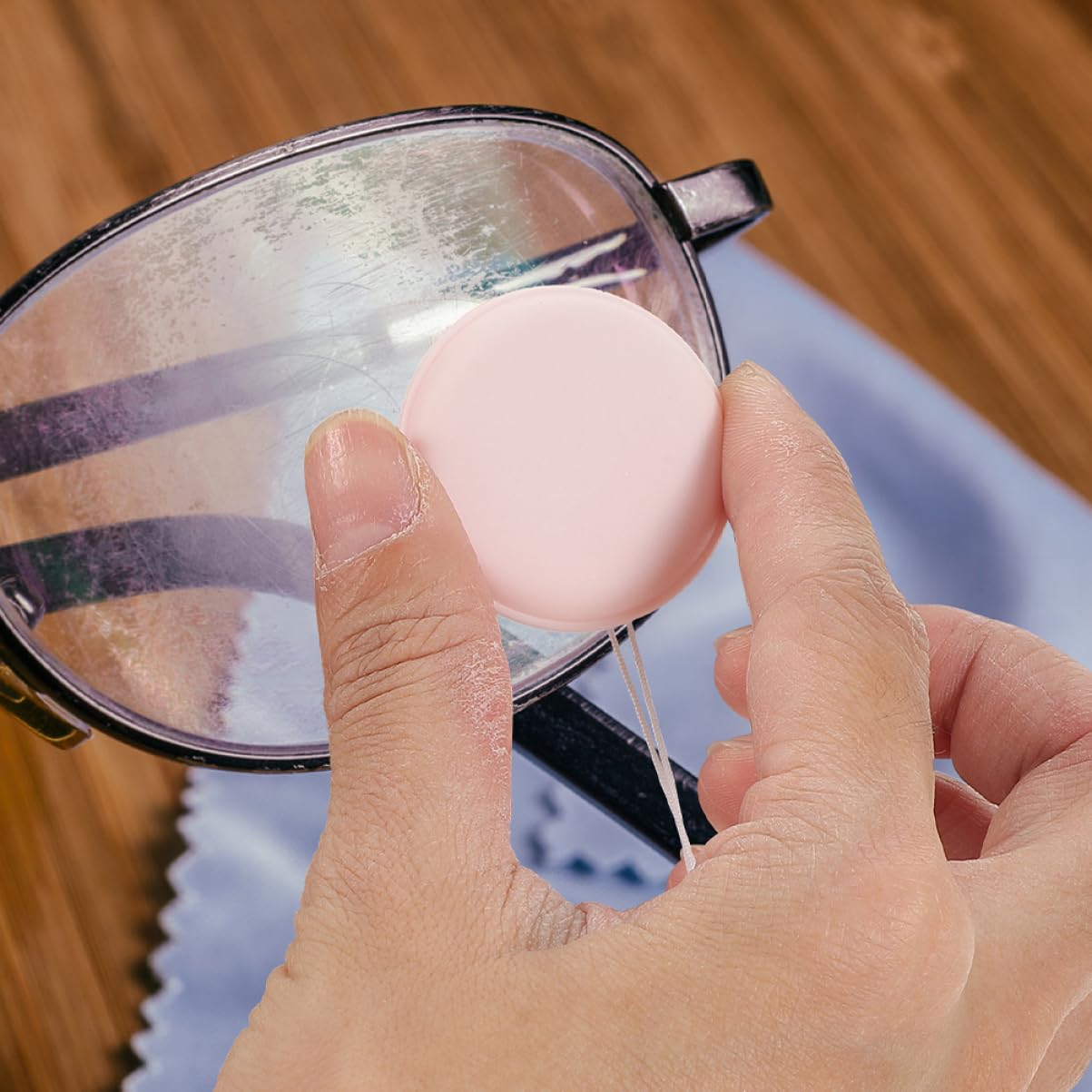 Healeved 30piezas Paquete De Paños Limpiadores De Pantallas Forma De Macaron De Limpieza De Microfibra Para Gafas Teléfonos y Laptops Sin Rayones Ni Manchas Para Uso Diario