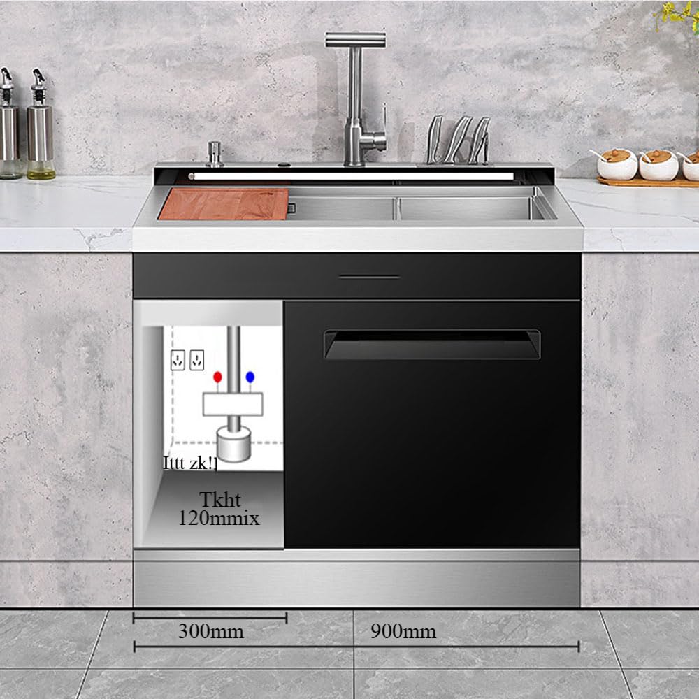 lavastoviglie di grande capacità, rivestimento in acciaio inossidabile 304, bracci irroratori ad alta temperatura da 75 ℃ per una pulizia a tutto tondo, cottura tridimensionale ad alta temperatura a 1