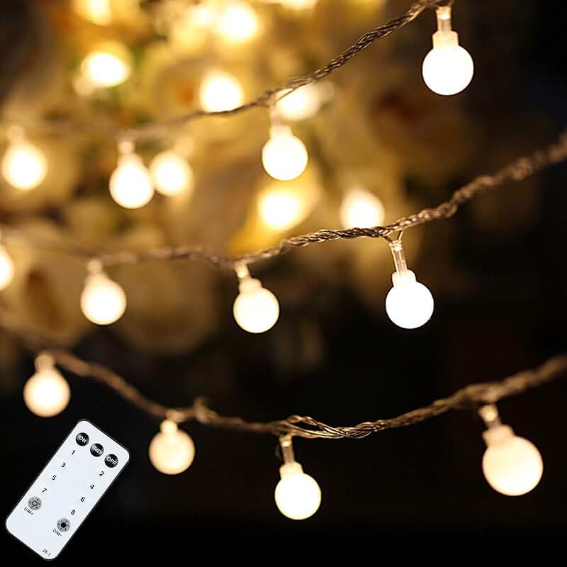 outdoor fairy lights