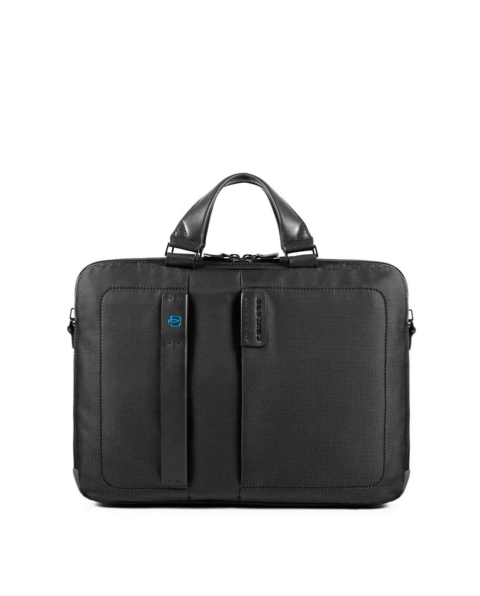 Piquadro Schwarz P16 Laptoptasche Chevron Delete
