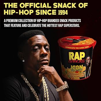 Amazon.com: Rap Snacks Beef Prime Rib ICON Ramen Noodles E-40-Pack