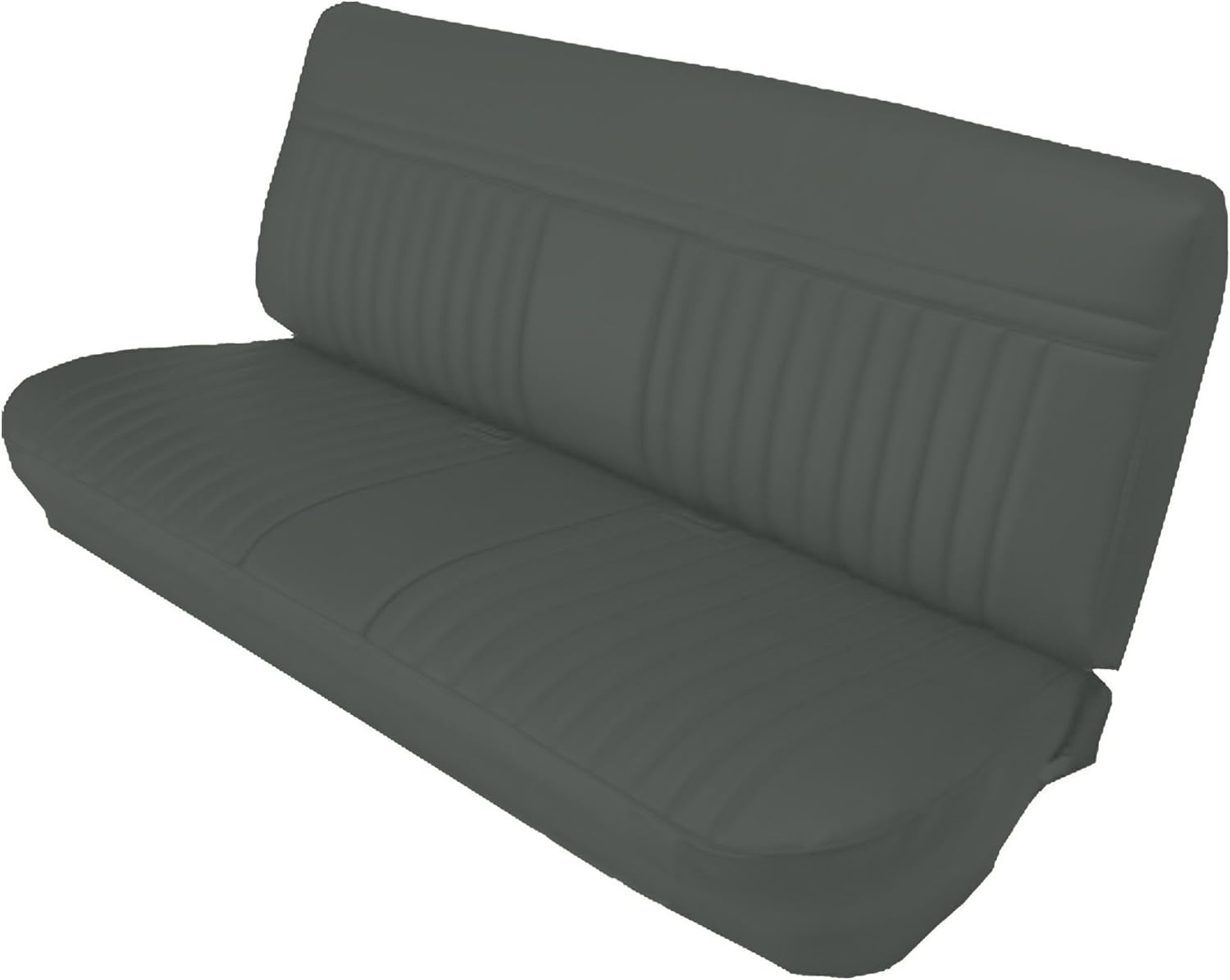 Acme U10030702 Front Charcoal Vinyl Bench Seat Upholstery