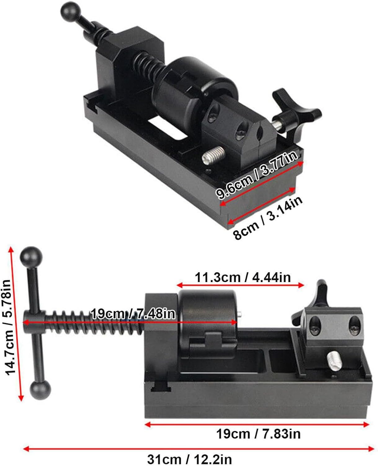 Fuel Line Fittings Installation Tool Kit, Compatible with 4AN to 16AN Hose & Socket Nuts, Universal Tool for Oil Cooling Pipe and Connector Installation