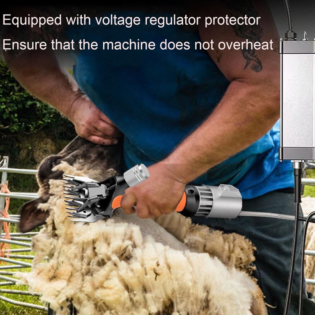 13 Teeth, Tosatrici elettriche Portatili per Pecore, Utensili da tosatura per Uso agricolo da 1300 W, tosatrici Professionali per la toelettatura del Bestiame da 220 V