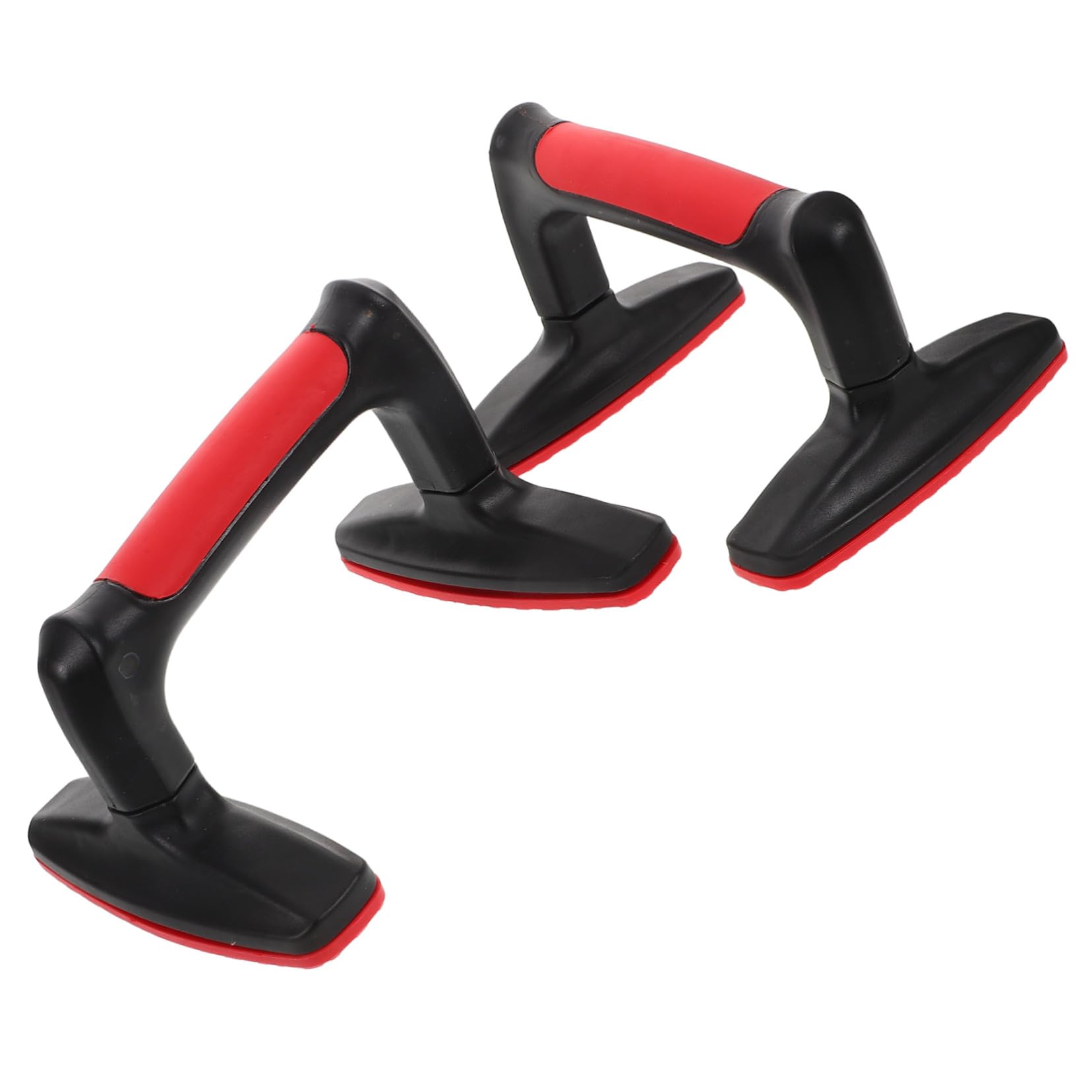 Abaodam 2 Supporti per Flessioni Forma H Maniglie in Plastica Antiscivolo e Leggere per Esercizi Casa e Palestra per e Donne