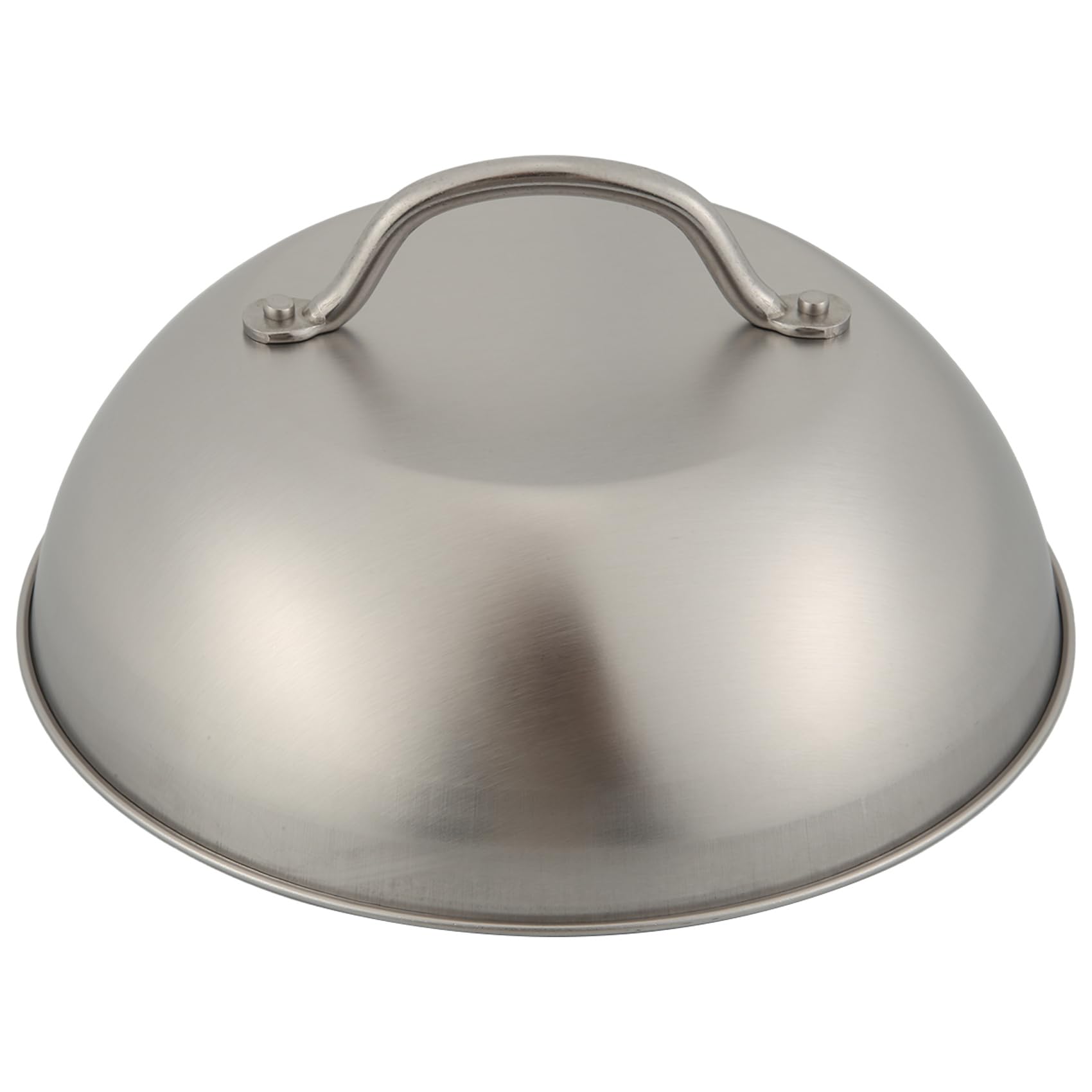 MOLERRI Griddle Accessories Heavy Duty 9in Wide Smashed Burger Melting Cheese Dome Cover Stainless Steel Basting Steaming Cover
