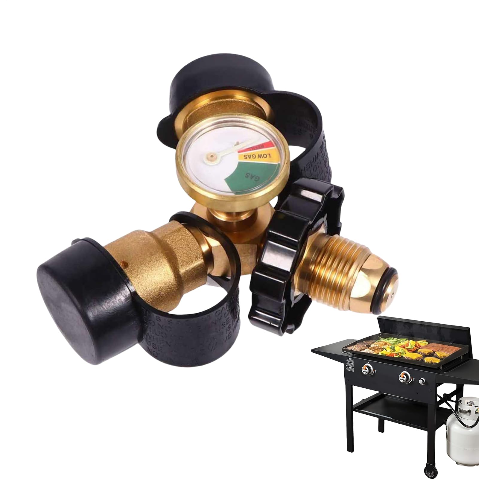 Diviseur de bouteille de gaz raccord robuste haute performance