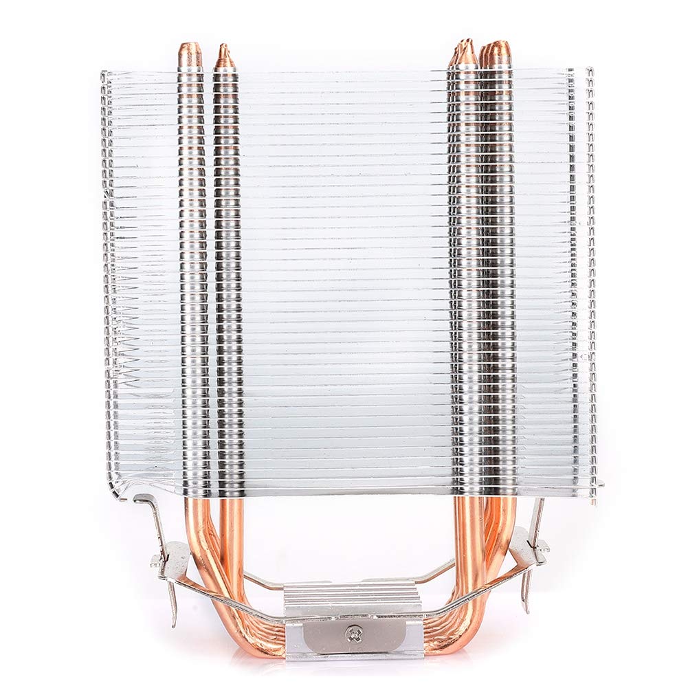 Ausla 6 Heat Pipe Chłodnica CPU, 120mm Cichy Wentylator Czerwony (BLUE)