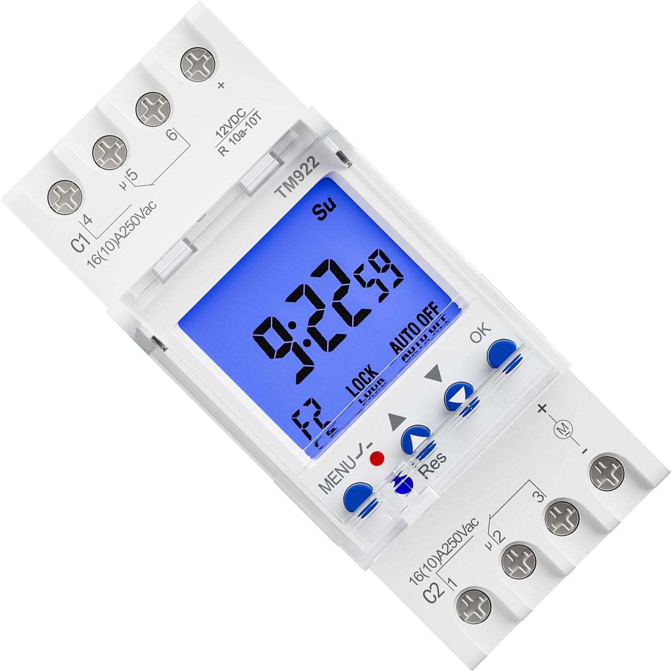 Programmable Timer Switches Two Way Control & Easy Installation Timing Switches For Various Applications