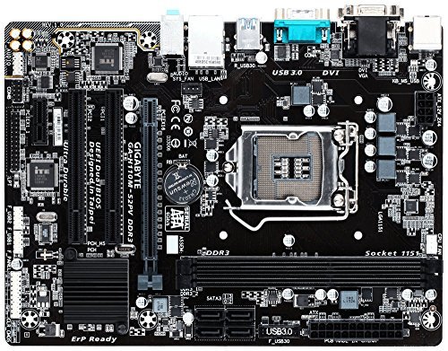 GIGABYTE LGA 1151 マザーボード Amazon | Gigabyte LGA1151 Intel H110 Micro ATX DDR3 Motherboard GA