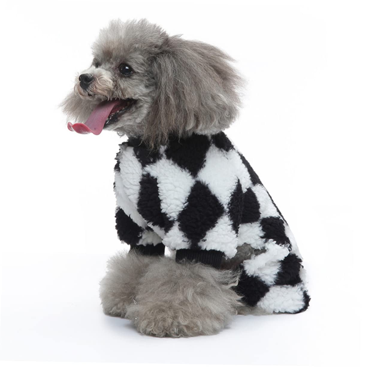 BESPORTBLE 3pezzi Costume Per Animali Domestici Pile Morbido Abbigliamento Per Cuccioli Comodo e Resistente Pigiama Per Cani Per Autunno e Inverno Abito Decorativo Per Cani Con Design Unico