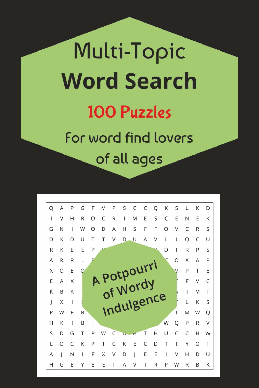 Multi-Topic Word Search for Anyone Who Loves Word Find Puzzles