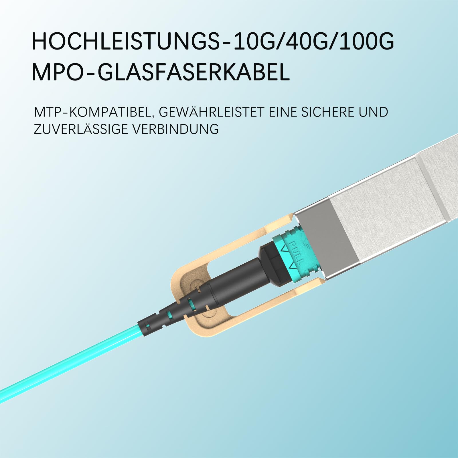 Cavo in fibra ottica MPO/MTP a MPO/MTP 12 fibre (7M)