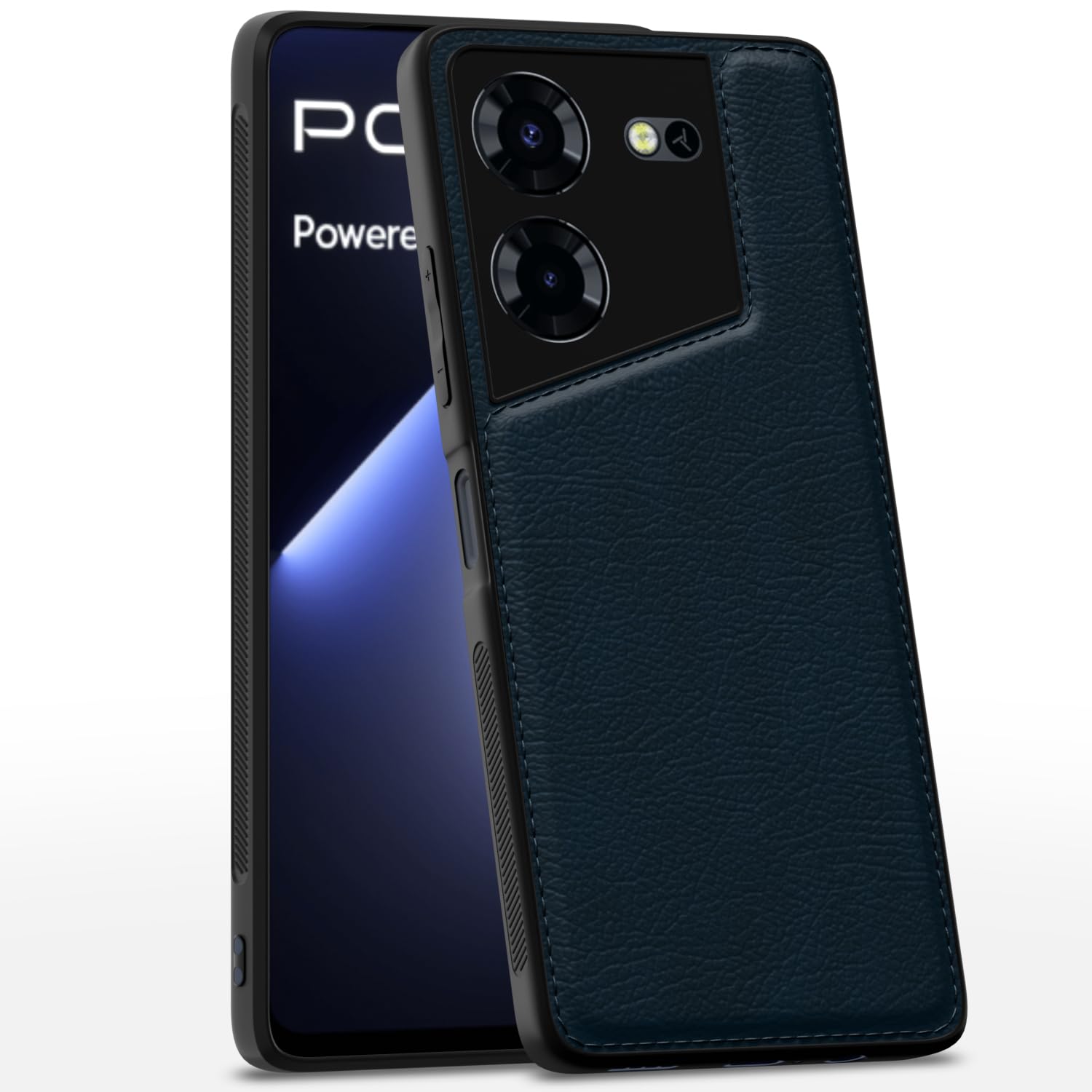 Pikkme Tecno Pova 5 / Tecno Pova 5 Pro 5G Back Cover | Flexible Pu Leather | Full Camera Protection | Raised Edges | Super Soft-Touch | Bumper Case for Tecno Pova 5 / Tecno Pova 5 Pro 5G (Blue) (B0D79551J8) Amazon Price History, Amazon Price Tracker