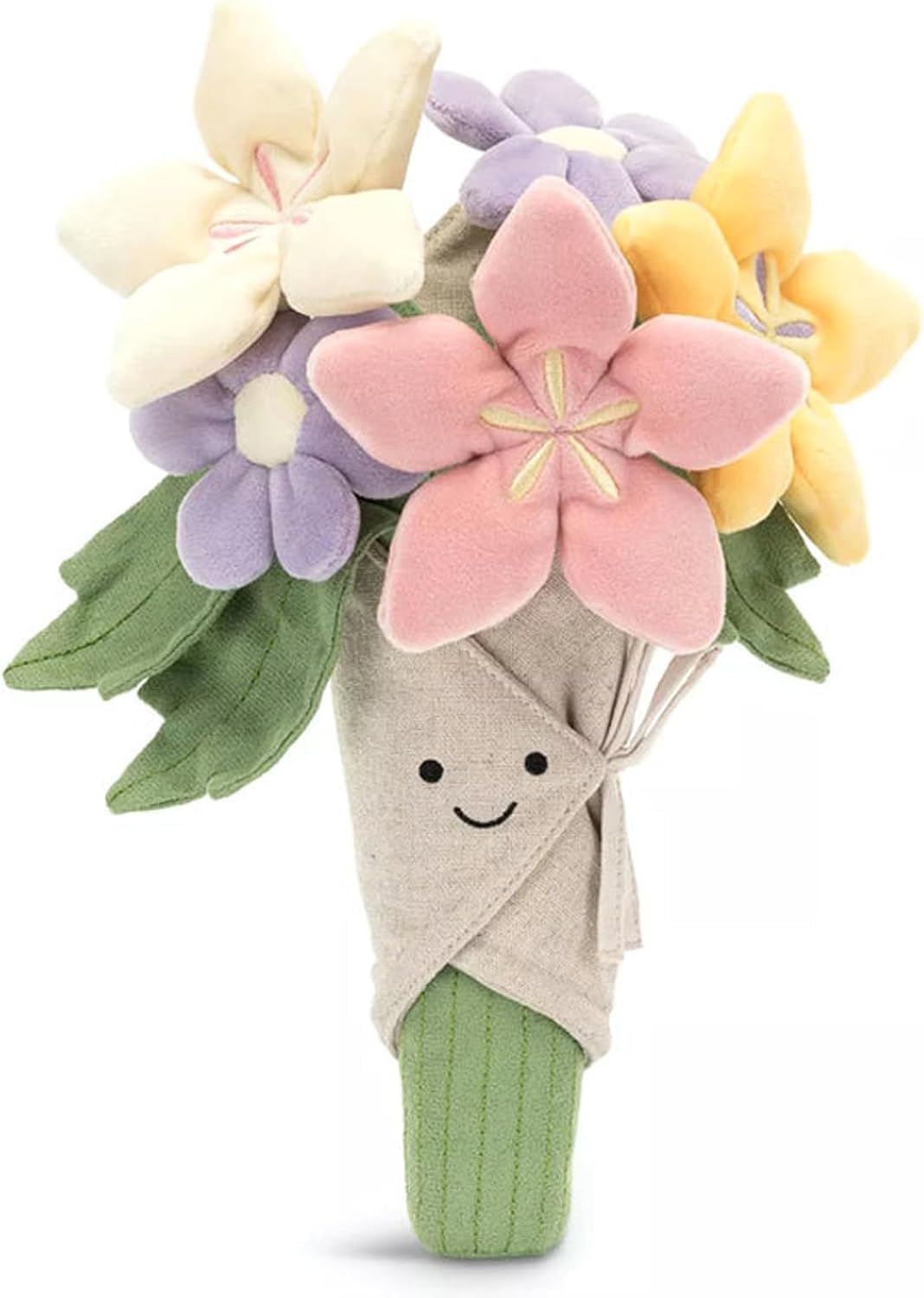 Flower Plush Toy, Cute Rose Plush Doll, Soft Hug Throw Cushion Home Decoration, Hugging Flower Toy for Birthday, Wedding, Valentine's Day