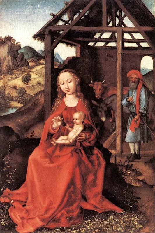 Toile la Sainte Famille de Mrtins Schongauer pour créer un salon élégant et artistique