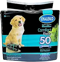Chalesco Tapete Higiênico Para Cães Confort Bamboo 50 Unidades
