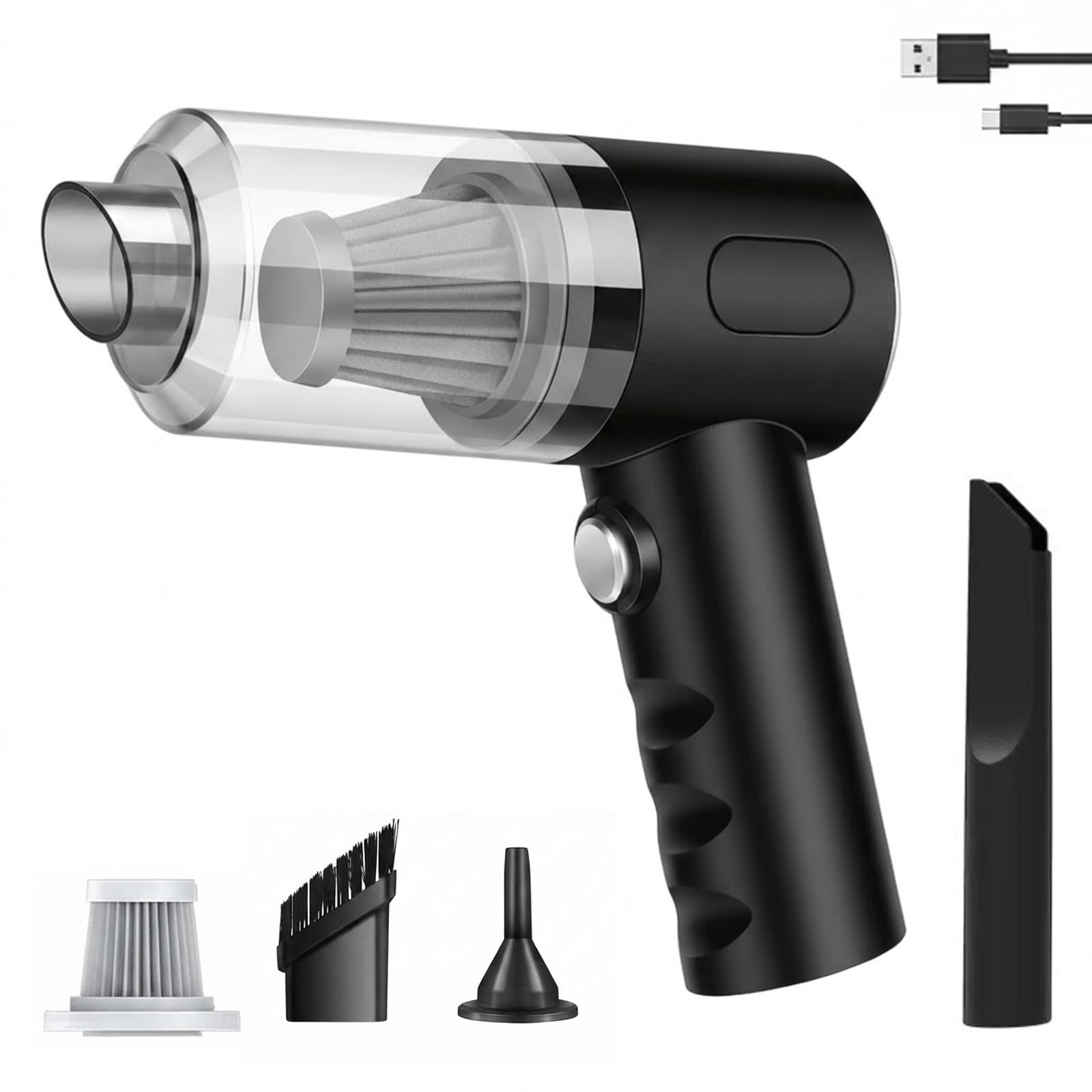 20000Pa Cordless Handheld Vacuum Cleaner 3-in-1 Vacuum & Blower for Car