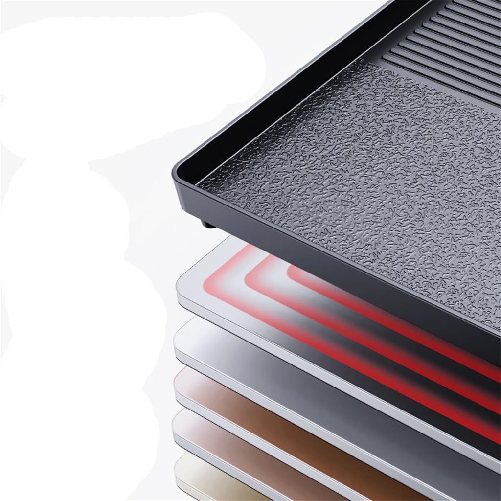 Electric Baking Tray Household Smokeless Electric Barbecue Stove Multi-functional Hot Pot