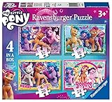 Ravensburger Puzzle, My Little Pony, 4 Puzzle in a Box, Puzzles para Niños, Edad Recomendada 3+, Rompecabeza de Calidad
