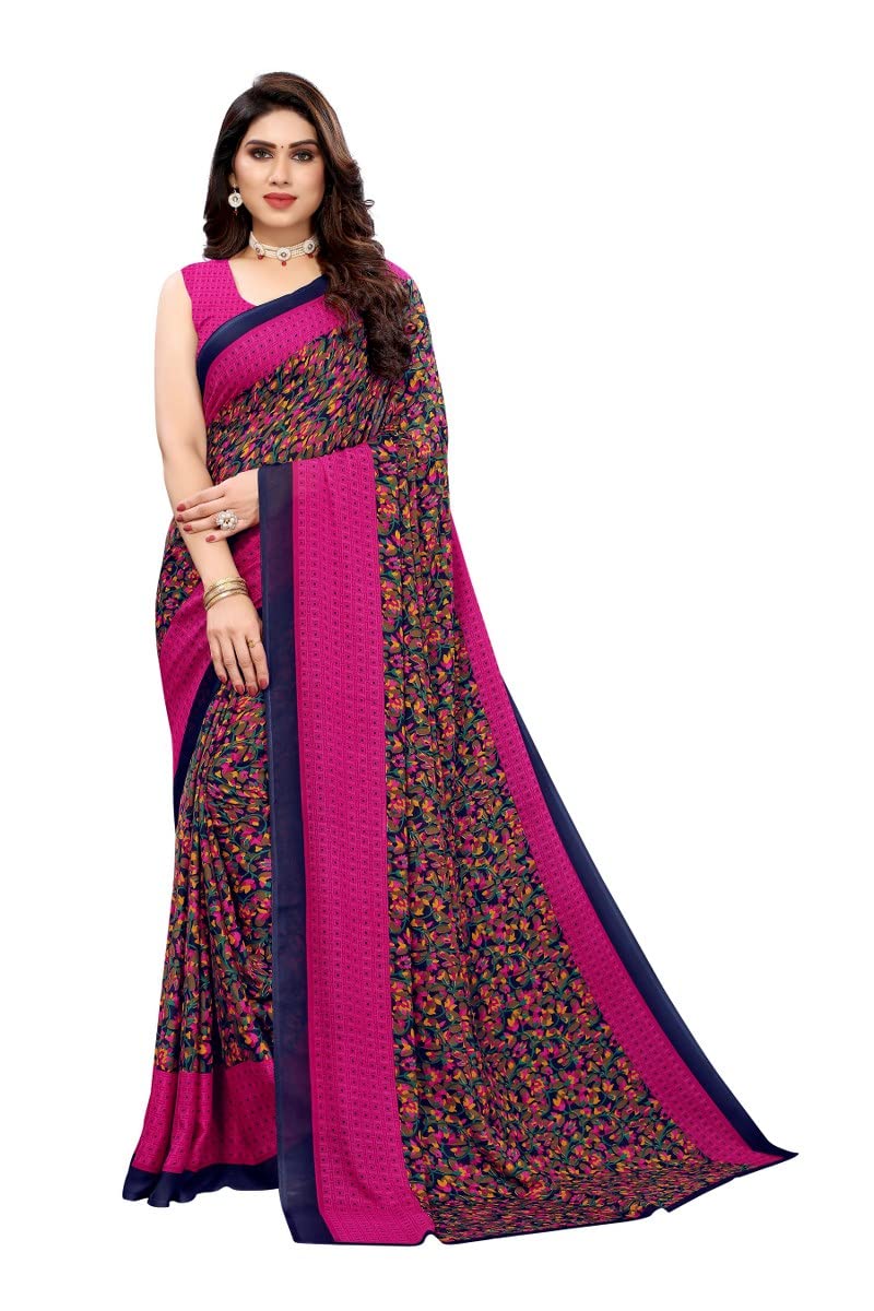 YashikaWomen Georgette Standard Length Saree