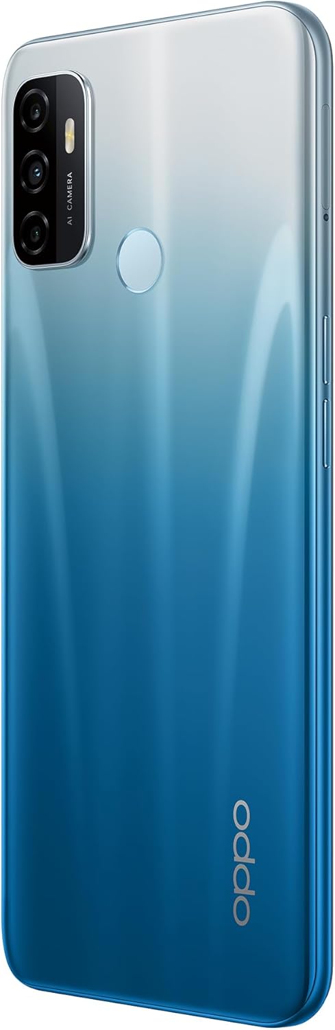 Oppo A53s Dual-SIM 128GB ROM + 4GB RAM (GSM Only | No CDMA) Factory Unlocked 4G/LTE Smartphone (Fancy Blue) - International Version