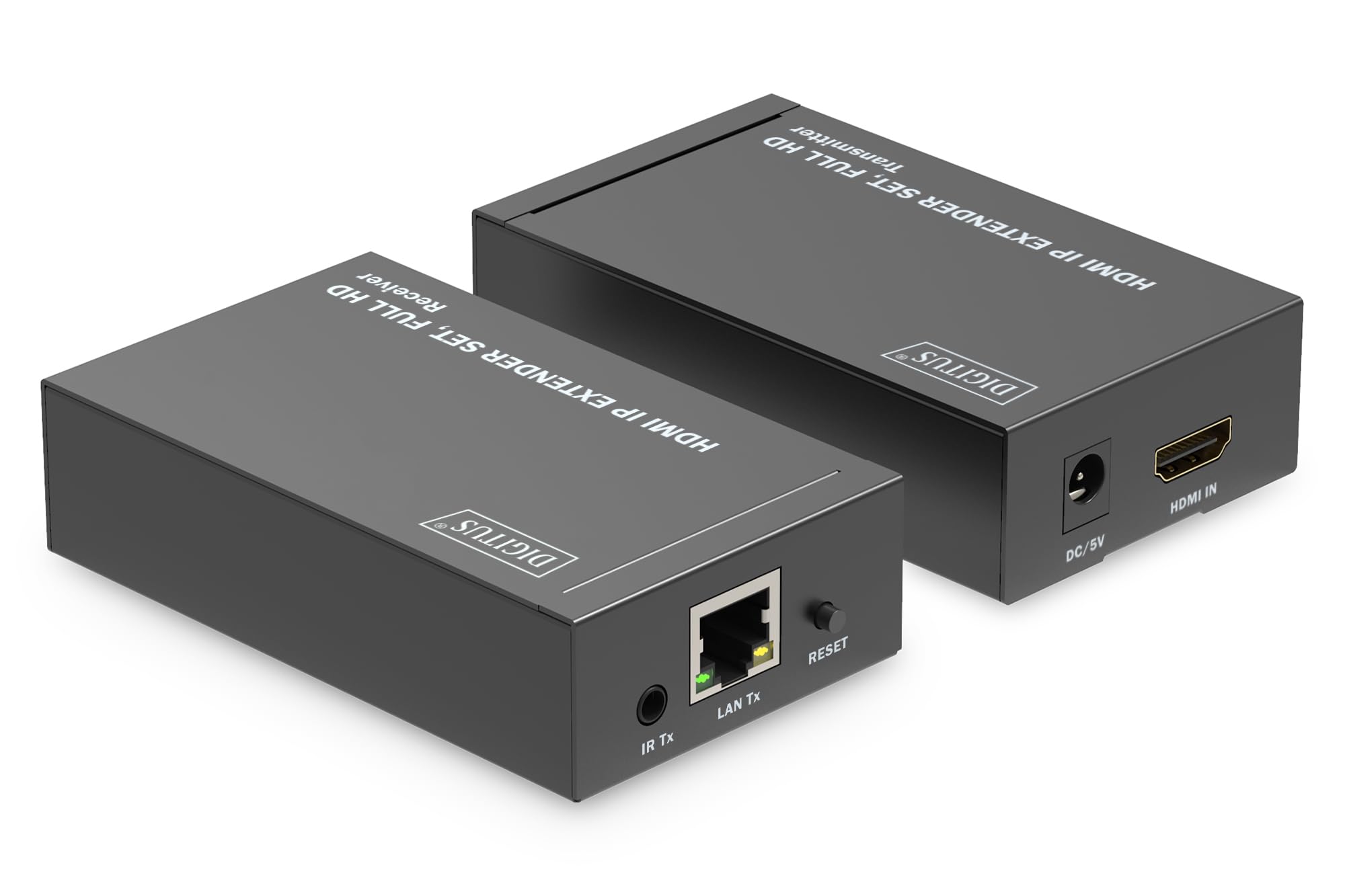 DIGITUS DS-55517 Estensore HDMI Splitter Full HD 1080p 60 Hz 120 m LAN Ethernet