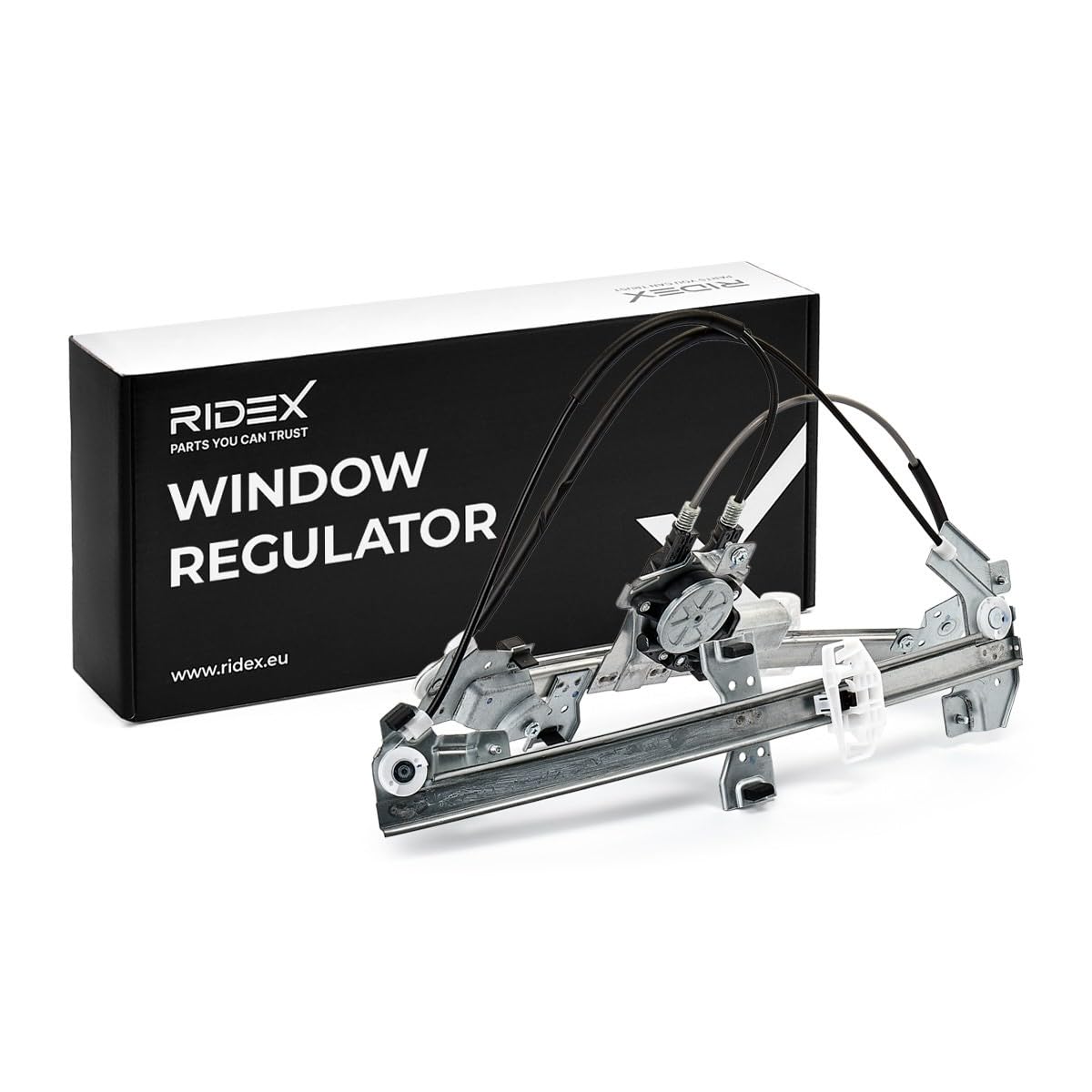 RIDEX 1561W0776 Elevalunas eléctrico Delante, Derecha con electromotor Compatible con CITROËN Berlingo/Berlingo First I MF, GJK, GFK