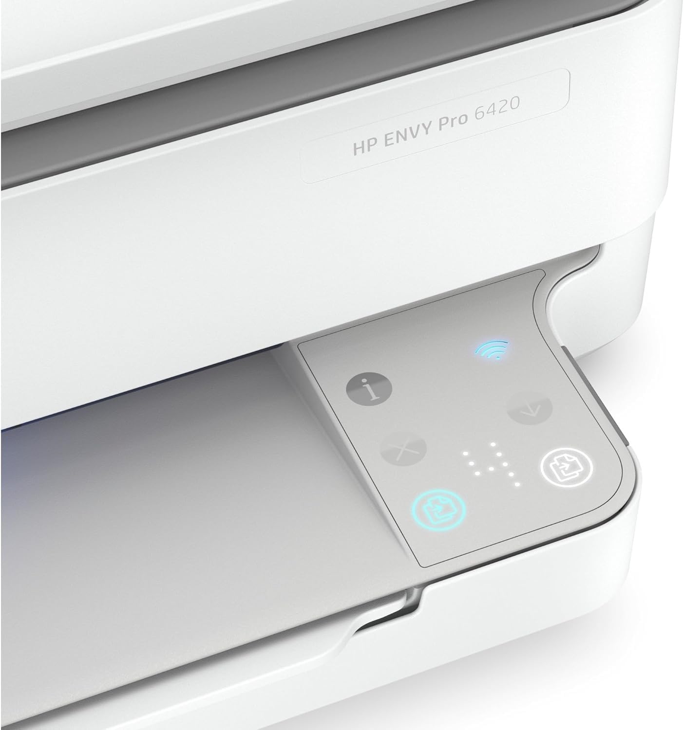 HP Envy Pro 6420 5SE45B Stampante Fotografica Multifunzione A4, Stampa, Scansiona, Fotocopia, Fax, Wi-Fi Dual Band, Smart, Stampa fronte/retro automatica, 2 Mesi Instant Ink Inclusi, Grigia