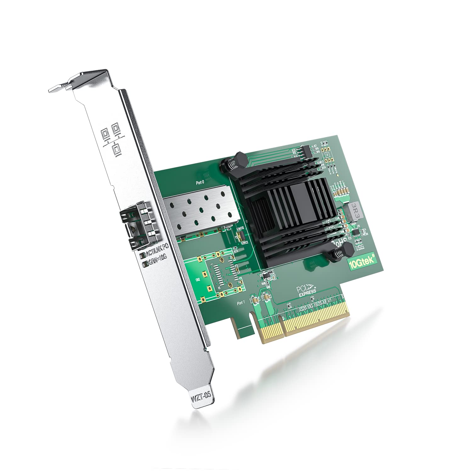 Buy 10Gb PCI-E Network Card NIC Compatible for Intel X520-DA1(Intel ...