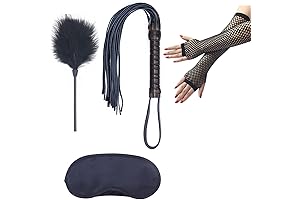 5 Pieces Blindfold Satin Gloves Adult Toys Fishnet Costume Accessories Perfect for Party Cosplay