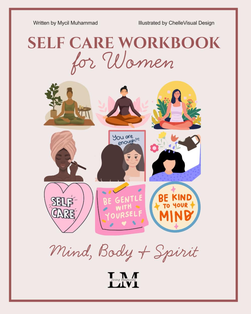 Self Care Workbook For Women - Mind Spirit And Body