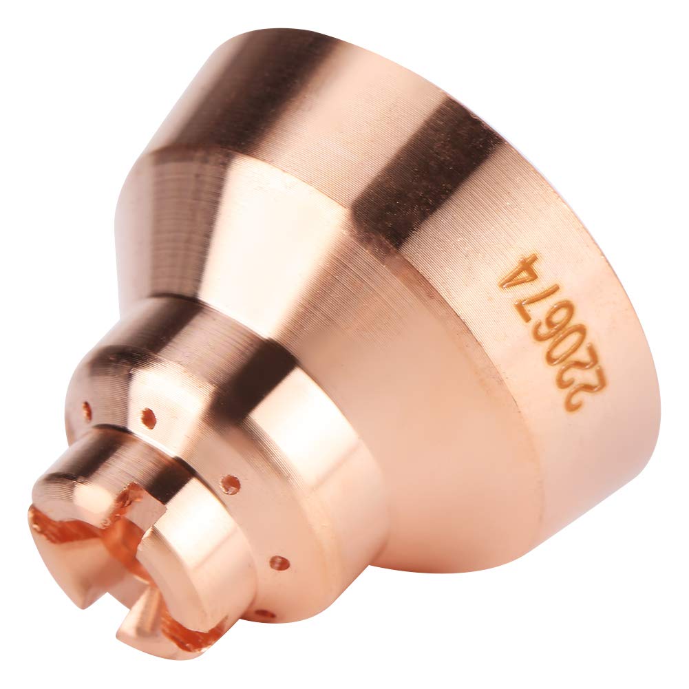 Coupeur de Plasma de 5 Pièces, Capuchon de Tasse de Bouclier de Plasma D'ozgkee pour le Soudeur de Torche de Consommables de Chalumeau de Coupe de 220674