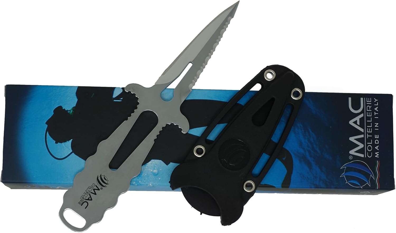 Walker by Mac Coltellerie APNEA 9 Scuba Diving Knife Ti6Al4V Titanium Made In Italy