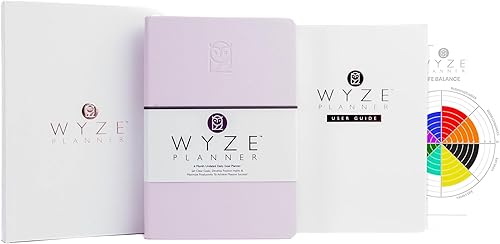 Miniatura 7 de Wyze Planner - Agenda para fijar objetivos  6 meses sin fecha diaria, semanal y mensual con calendario para ayudar a aumentar la productividad y