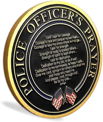 Miniatura 3 de San Miguel Patrono Santo Aplicación de la Ley Desafío Moneda Oficial de Policía Oración Moneda Militar