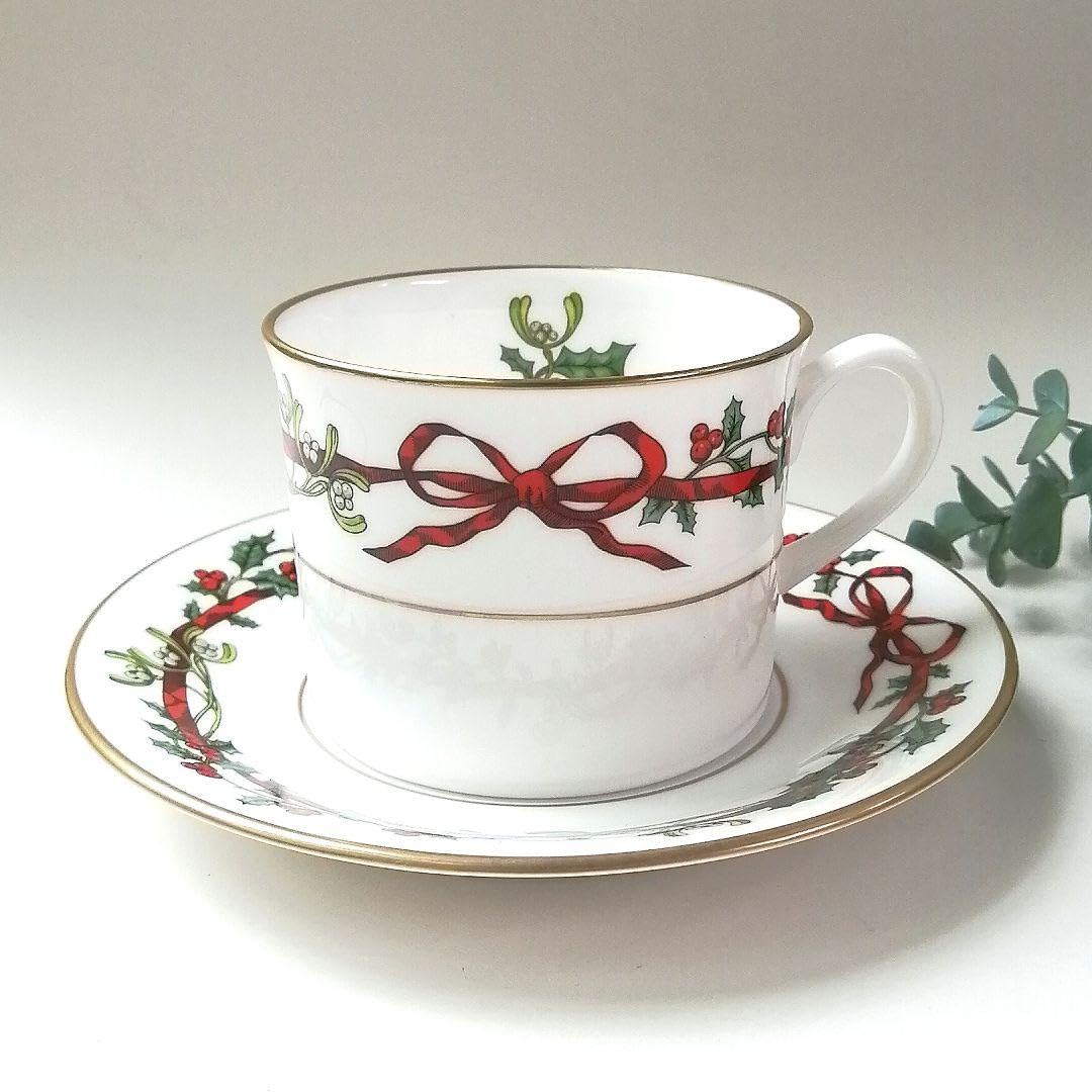 Amazon | ロイヤル ウースター ホーリーリボン カップ&ソーサー ホビー