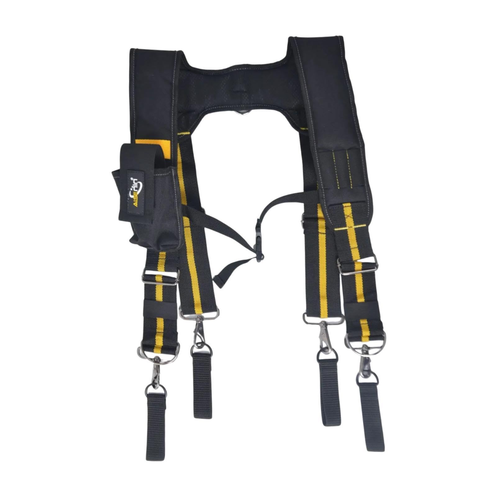 Men Tool Belt Suspender Tool Hanging Work Belt Brace for Construction Roofer H Type | Clothing Shoes & Accessories | Mens Accessories | Suspenders Braces-image-27