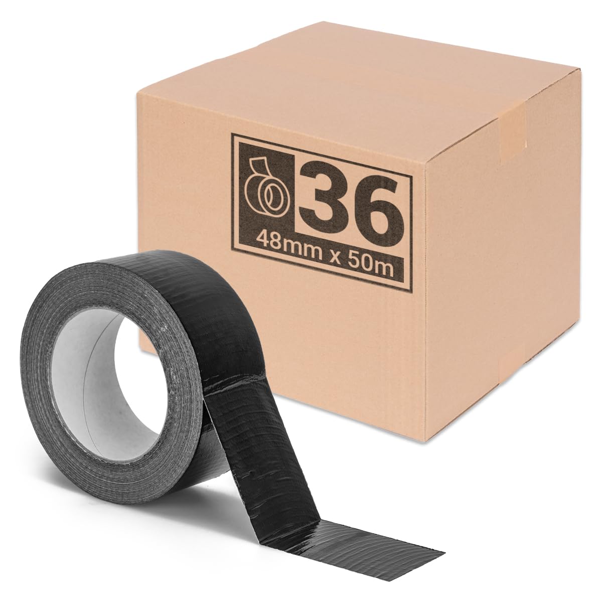 Premium PSD | Black Duct Tape Utility Tape O Transparent Background
