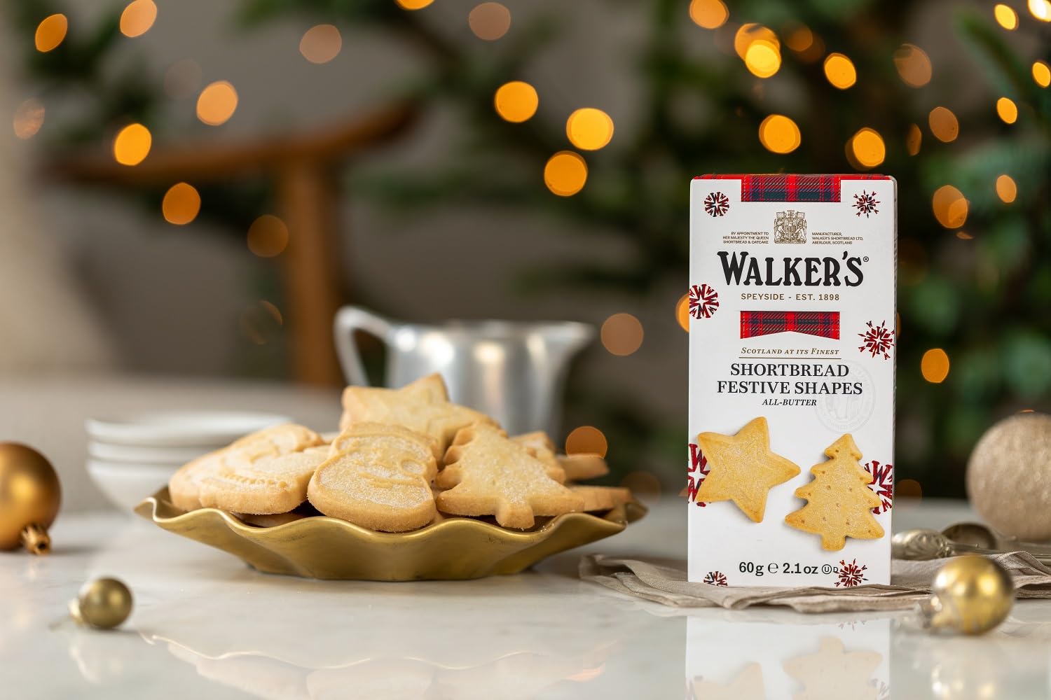 Amazon.co.jp: ウォーカー フェスティブシェイプ ショートブレッド