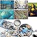 Mini provette Puzzle Famose pitture mondiali,Puzzle Portatile per Adulti 5 Confezione (150 grani) Puzzle Tascabile Bambini Divertente Gioco di Puzzle Viaggi Piacere Artefatto decompressione Adult