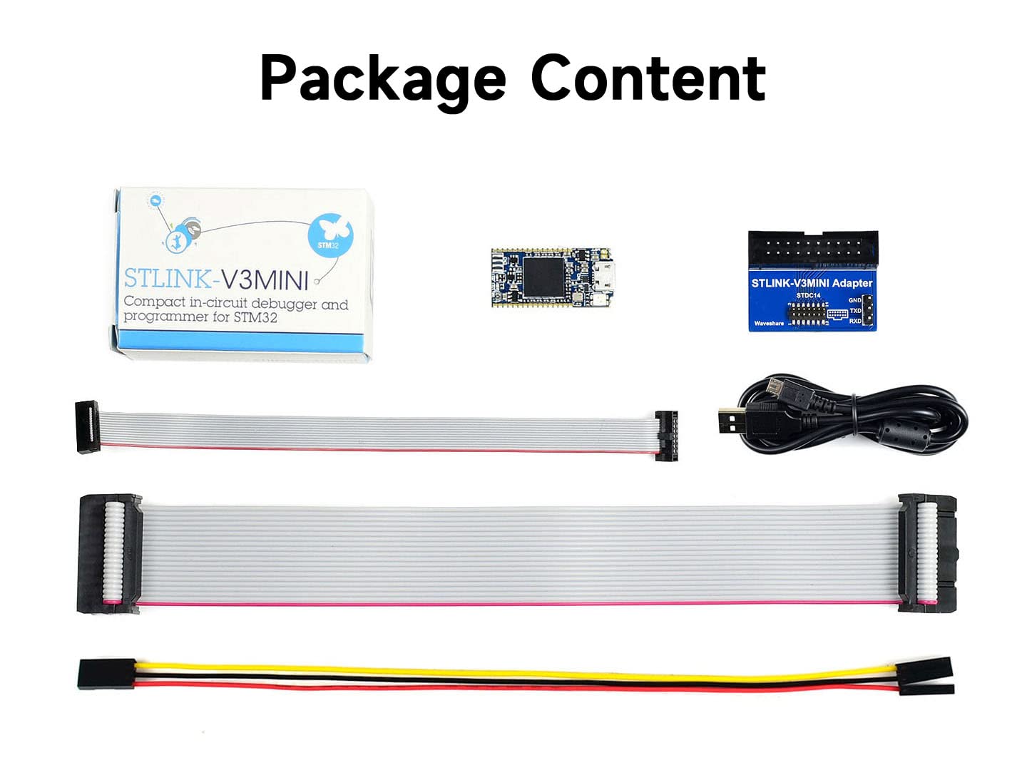 Waveshare STLINK-V3MINIE In-Circuit Debugger and Programmer for STM32