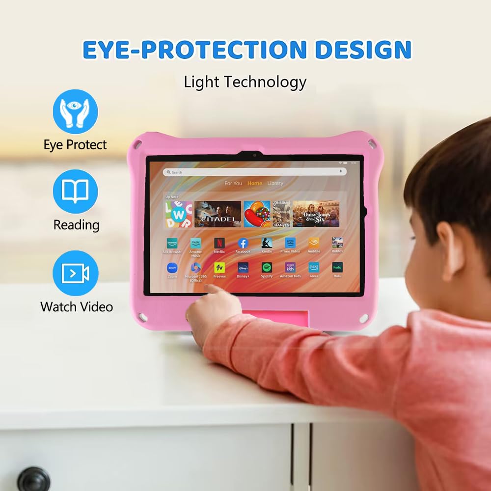 Amazon.co.jp: Fire HD 10 2021 2023タブレットケース キッズ FunnyWin Amazon.co.jp: Fire HD 10 2021 2023タブレットケース キッズ FunnyWin