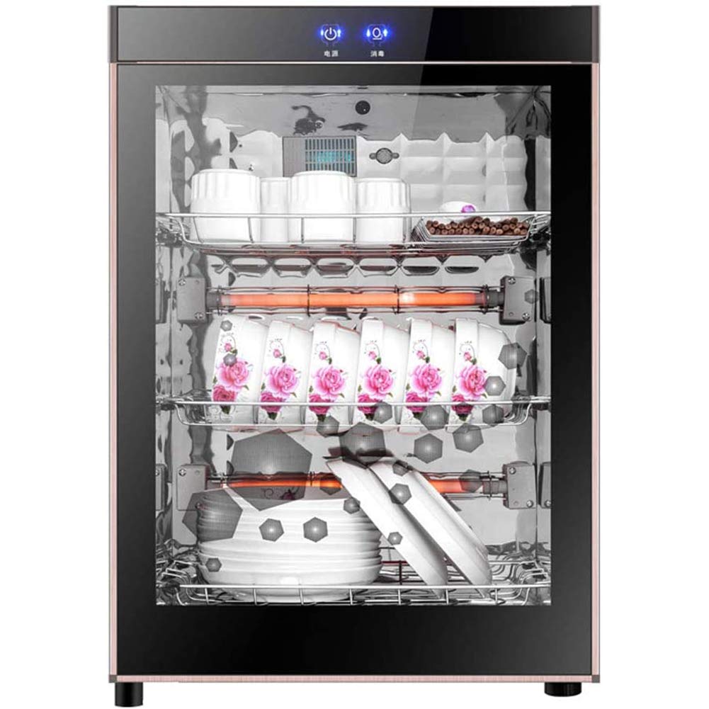 Esterilizador infrarrojo vertical para el hogar, desinfección, secado con ozono, juego de té, gabinete de desinfección para cocina, vajilla, gabinete de desinfección