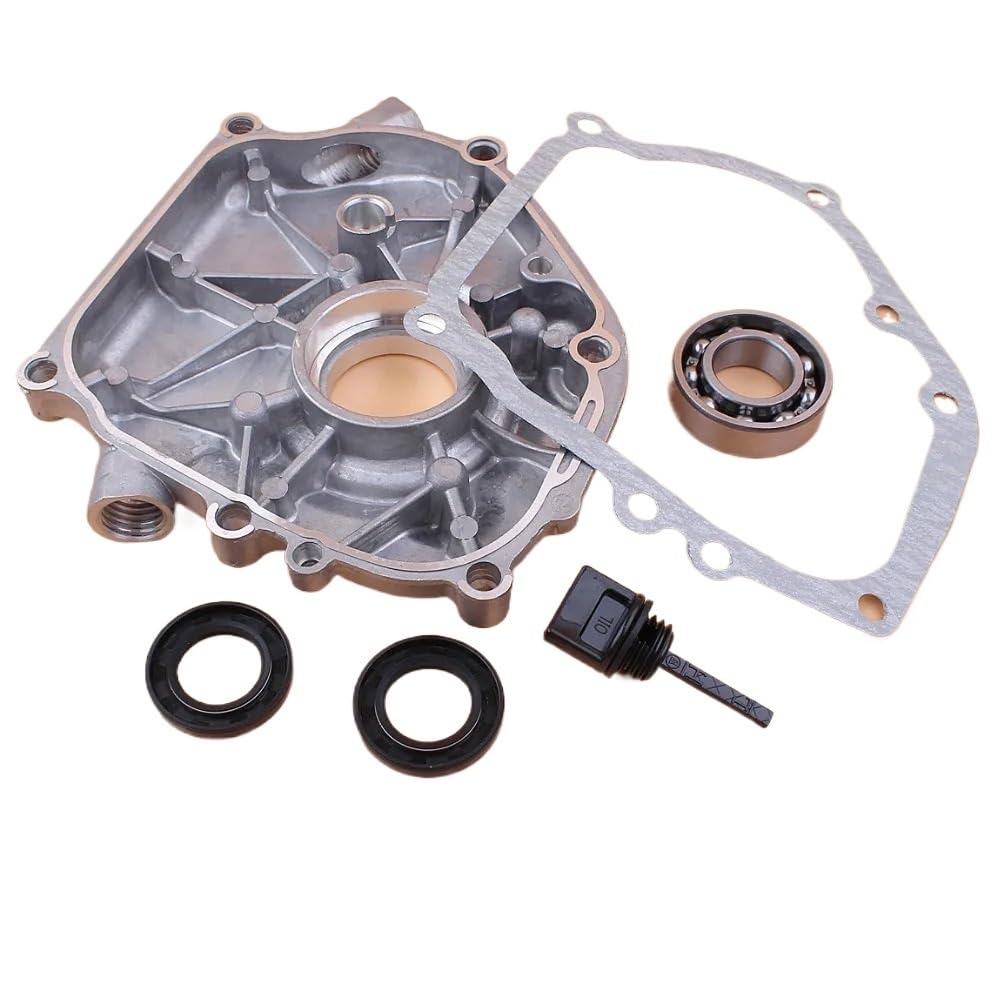 1 Uds. Kit de Tapa Aceite con Sellos rodamiento Bolas cigüeñal for GX160 GX200 Chino 168F 5.5HP 6. Generador Motor cortacésped