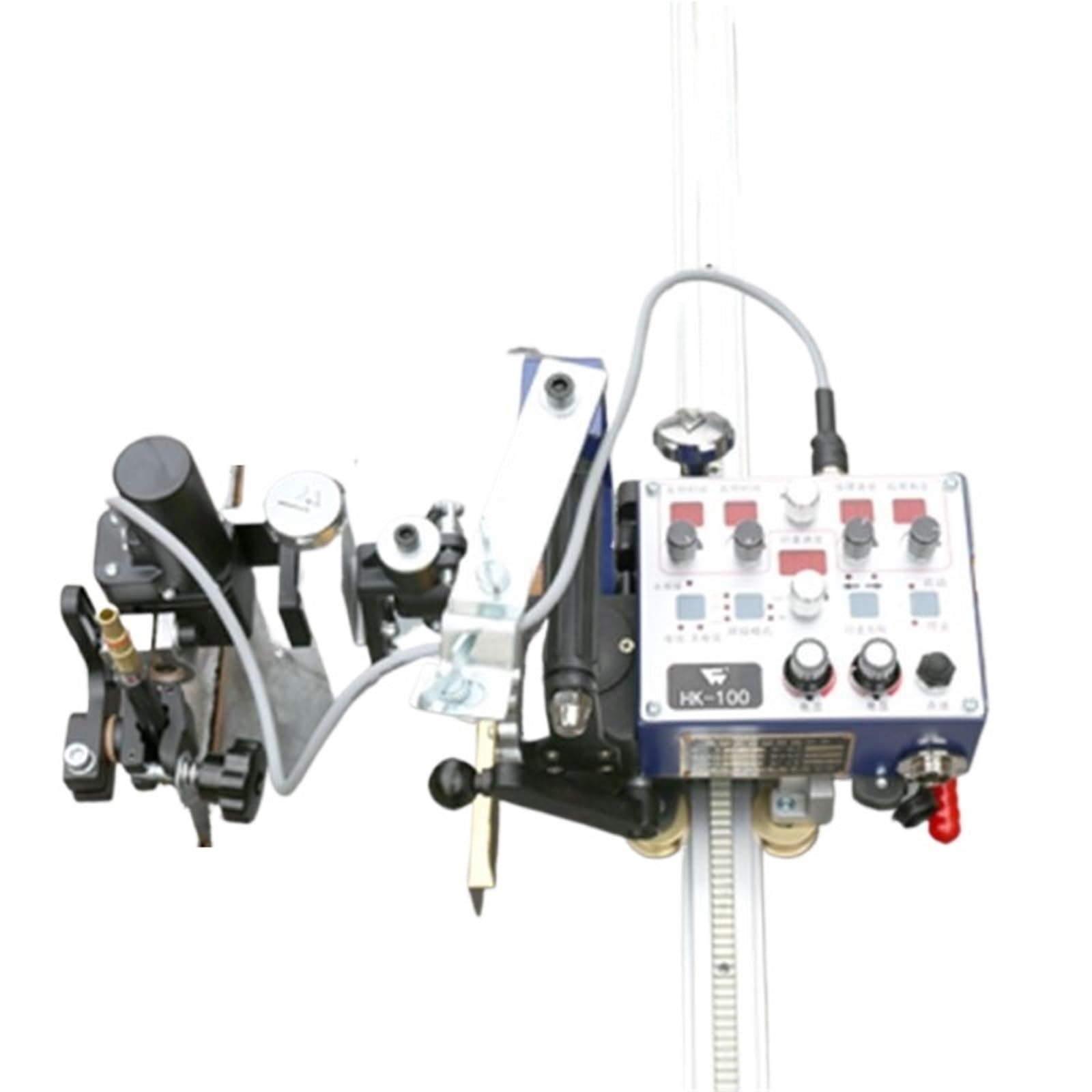 Abrasion Tester 100 Automatic Welding Pulley with Guide Rail Linear Trolley, Swing Machine Tractor