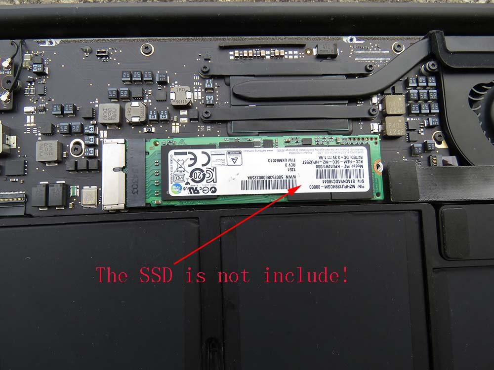 【不具合無し】macbook air A1465 SSD128GB Amazon.com: Odyson - 128GB SSD Replacement for Apple MacBook
